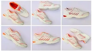 Comfortable Sports Shoes&bull;  Material: Mesh & Leather&bull;  Sole: PU Soft Foaming&bull;  Product Type: