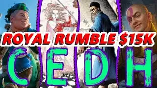 Четвертьфинал Royal Rumble 15K - Геймплей Cedh - Киннан против Терры против Аркума против Минска