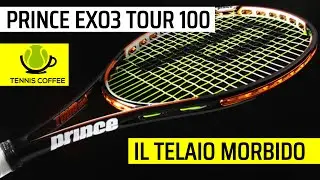 PRINCE EXO3 TOUR 100 🖤 racchetta bucata e morbida con 52 RA‼️ meno rigido di Donnay Octacore