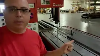 Amada - VM-2500 Table Saw, How To setup
