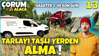 TAŞLI TARLA BAŞIMIZA İŞ AÇTI | BİÇERDÖVERİN TABLASI BOZULDU | HASADIN SON GÜNÜ RESMEN FELAKETTİ / RP