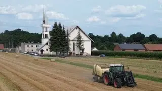 Prasowanie słomy * Fendt * Krone Fortima V 1500 MC