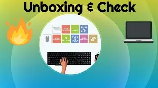 Zebronics judwaa 750 wired keyboard and mouse combo Unboxing & Testing