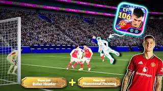 Benjamin Sesko 106 Rated SHOWTIME 😱 | Bullet Header + Phenomenal Finishing | eFootball 2026