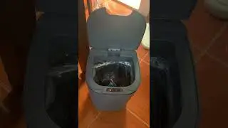 16L Smart Induction Trash Can Automatic Induction Electric Rubbish Sensor Waste Bin