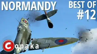 il2 Battle of Normandy | Dogfights compilation | engine fires | compilation #12