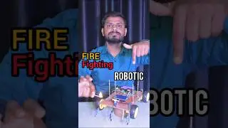 Fire Fighting Robotic Car, New Science Project #shorts #science #technology #trending #experiment