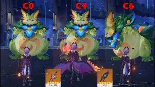 DURIN C0 ~ C6 COMPARISON  | GENSHIN IMPACT