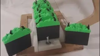 Inspired by maleficent. Cold Process Soap