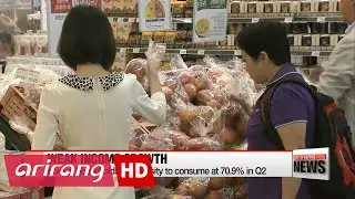 Korean households refrain from spending as income growth slows