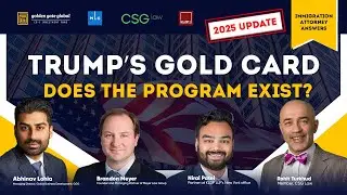 Trump Gold Card - Immigration Attorneys Explain - 2025