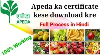 How To Download APEDA Certificate Export Import Business Gs Skills