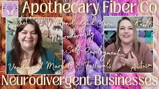 Courtney of Apothecary Fiber Co- Neurodivergent Business Owner - NeuroStitches Business Podcast Ep 2