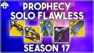 Prophecy Dungeon SOLO FLAWLESS With WARLOCK Solar 3.0 | Season Of The Haunted | Destiny 2