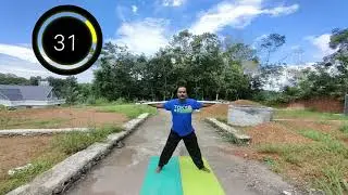REDUCE WAIST WITH  A STICK || Fat burning II SLIMYOGA