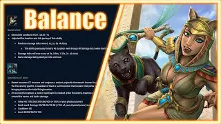Smite | CZ | Transformers | Update 8.11 | Balance & Bastet rework