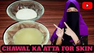 #unfrezmyaccount //chawal ka atta for skin gloving