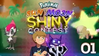 THE SHINY POKEMON RACE BEGINS! - Pokemon Sun and Moon Shiny Contest EP 01 w/ Suuperblah & PokeMEN