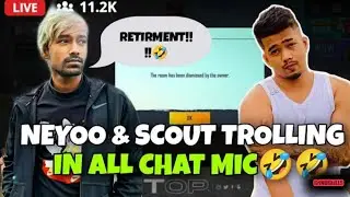NEYOO TROLLING SCOUT ON ALL MIC | SCOUT LIVE TROLLING NEYOO ON ALL MIC 🎤 | #scoutop  #neyoo
