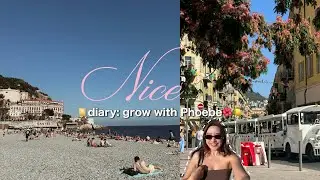 Solo Diary: Grow with Phoebe in Nice🇫🇷🌺🌼✨☁️ PART.1 self-awareness