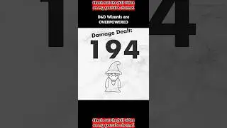 Какой урон наносит ВОЛШЕБНИК?! #dnd5e #dnd #dungeonsanddragons