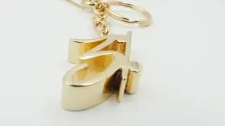 24K Gold 3% Keychains