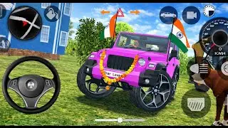 Modified Mahindra Thar Car Games: Indian Cars (Gadi Wala Game) - Car Game Android Gameplay 2025