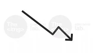 Failure chart bw 2D object animation