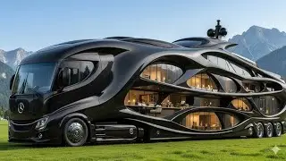 Полный обзор автодома Mercedes 2027 года | Роскошный интерьер, характеристики, цена и особенности