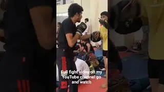 warm up time fight se phele #minivlog #funny