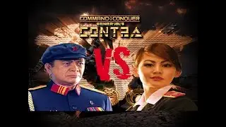 C&C Generals Contra 009 Final Challenge: Nuke General vs China Boss [Hard] #14