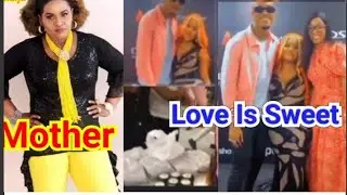 Romantic Moment Phyna Met With Groovy's Family Shortly After Prize Presentation BBNAIJA 2022