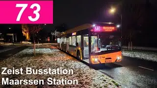 U-OV lijn 73: Zeist Busstation - Maarssen Station  | Transdev Utrecht | Transdev 9687 | 2025