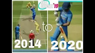 Evolution of Real Cricket Games [2014-2020]