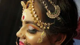 Mata Parvati Makeup look || गौरा जी का अद्भुत मेक्अप ।। easy step by step full makeup.