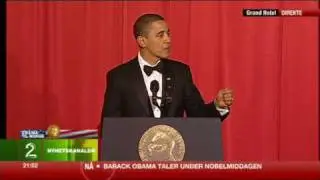 Barack Obama Peace Price speech at Nobel Banquet
