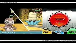 Pokemon Sinking Sapphire Playthrough no Commentary - Rustboro Gym and Team Aqua confrontation