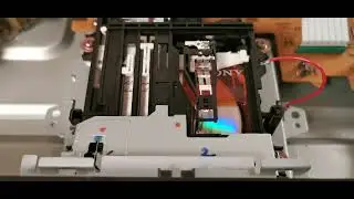 Exposed Sony Mini Disc Player Mechanism Load & Eject MDS JE470