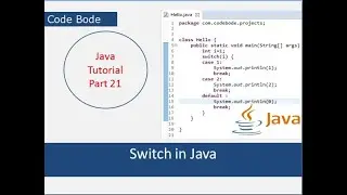 Conditional Statements In Java| Switch In Java| Java Tutorials | Code Bode