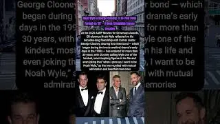 Noah Wyle & George Clooney: A 30-Year Bond Forged on &lsquo;ER&rsquo; &mdash; A Deep Friendship Across Decades