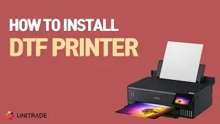 How To Install Converted Epson DTF Printer (L8180 & L8160)