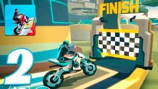 Gravity Rider: Space Bike Racing Game Online Part 2 - Gameplay Android & iOS game
