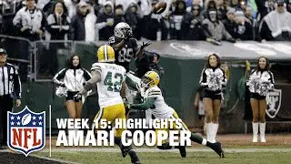 Amari Cooper Highlights (Week 15) | Packers vs. Raiders | NFL