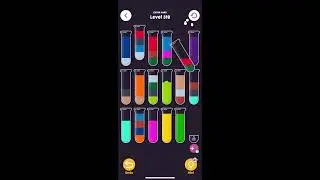 Water sort level 319 offline games extra hard 不用網絡的遊戲 #offlinegames #watersort #離線遊戲