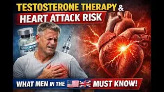 Testosterone Therapy & Heart Attack Risk Explained | What Men in the USA & UK Must Know