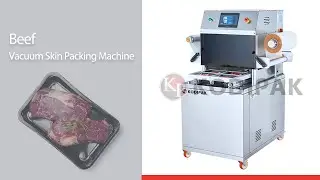 Vacuum Skin Packing Machine For Cook Food Meat And Beef