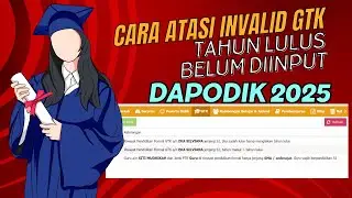 Cara Atasi Invalid GTK Riyawat Pendiikan Formal