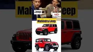 Thar /Jeep copying 😂🤣😹#jeep #thar #mahindra #wrangler