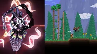 Fighting Goozma as a summoner | Terraria calamity HotOG