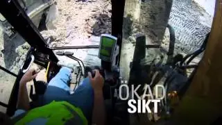 Cat E-Series Excavator - Safe and Comfortable (Swedish)
